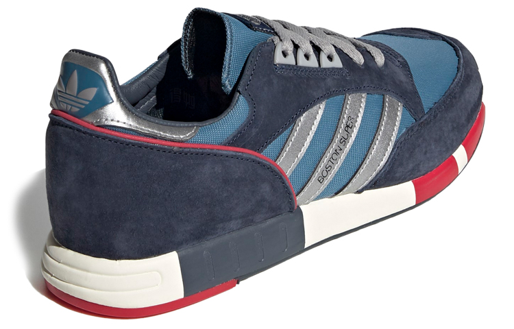Кроссовки adidas originals Boston Super (черно-синие) — фото 4