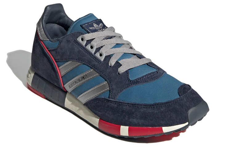 Кроссовки adidas originals Boston Super (черно-синие) — фото 3
