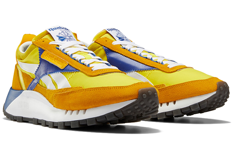 Кеды Reebok Classic Leather Legacy (желтые) — фото 3