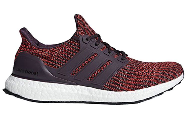 Мужские кроссовки adidas ULT Deep Burgundy (бордовые) — фото 2
