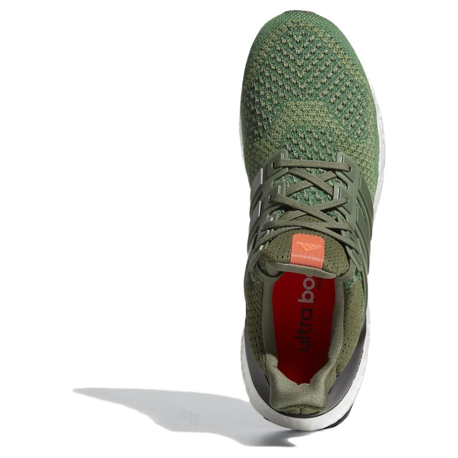 Мужские кроссовки adidas Ultraboost 1.0 (оливковые) — 橄榄绿 — фото 4