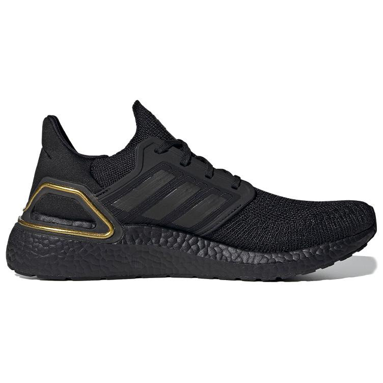Мужские кроссовки adidas ULT (черно-золотые) — Чёрный / золотой — фото 2