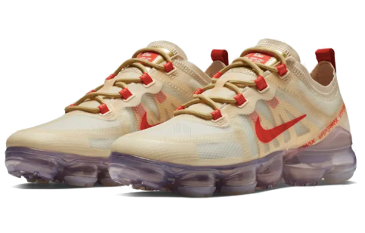 Женские кроссовки Nike VaporMax 2019 CNY Air (золотой/красный) — Золотой / красный — фото 3