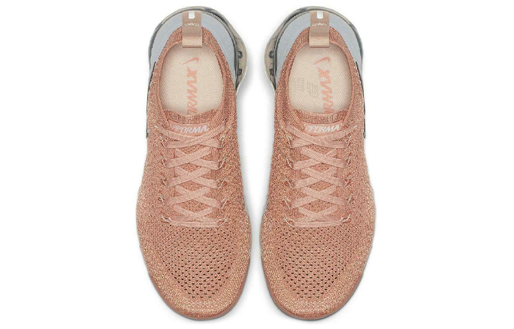 Женские кроссовки Nike VaporMax Flyknit 2 (розовый) — фото 3