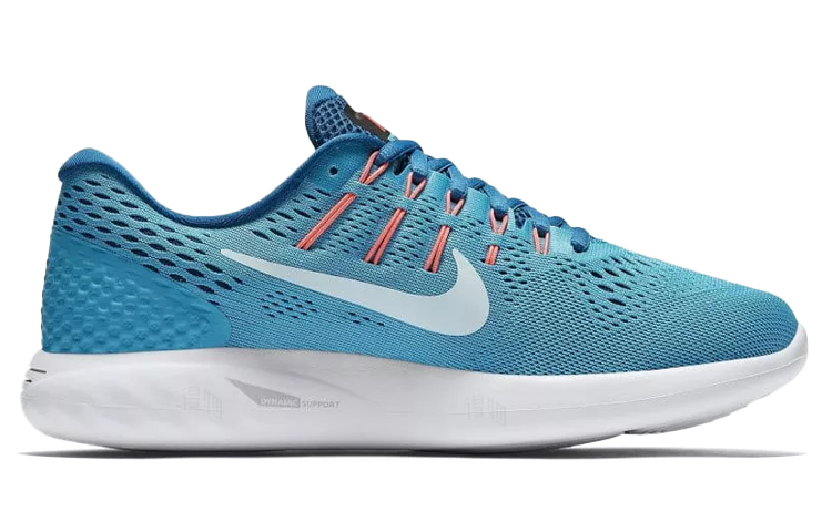 Женские кроссовки Nike Lunarglide 8 (синие) — Синий — фото 2