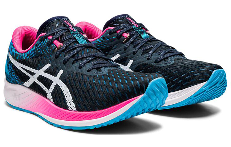 Женские кроссовки ASICS Hyper Speed 1 (сине-белые) — фото 3