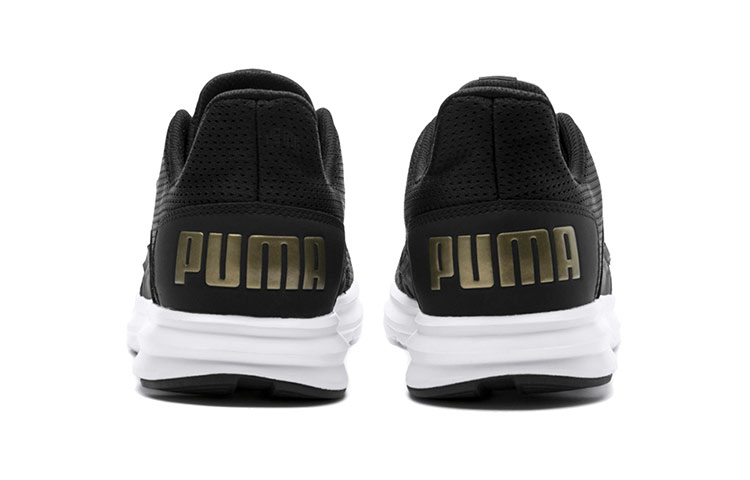 Женские кроссовки PUMA Enzo Street (черно-белые) — фото 4