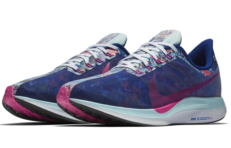 Кроссовки Nike Pegasus 35 OG (фиолетово-красные) — Фиолетовый / красный — фото 3