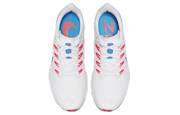 Мужские кроссовки Nike Pegasus 36 (белый / красный) — фото 3