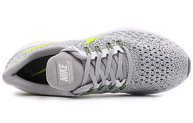 Женские кроссовки Nike Pegasus 35 (серо-желтые) — Серыйжёлтый — фото 4