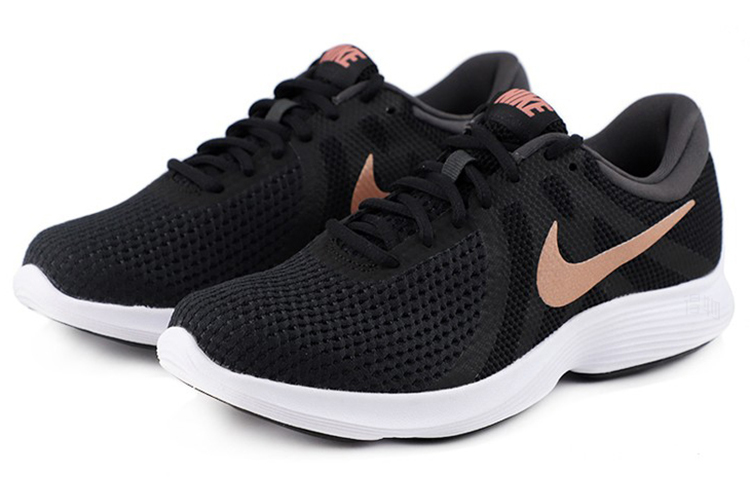 Женские кроссовки Nike REVOLUTION 4 (черно-бронзовая) — фото 3