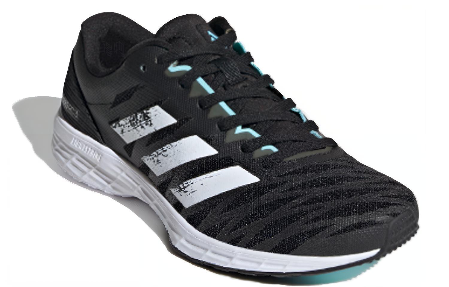 Женские кроссовки adidas Adizero RC 3 (черно-белые) — фото 3