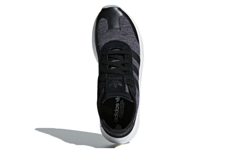 Женские кроссовки adidas originals Flb_Runner (черно-серые) — фото 5