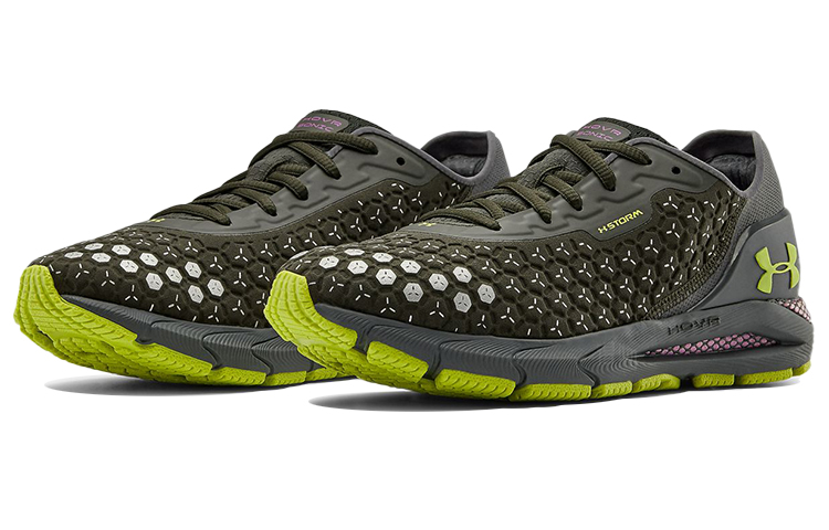 Женские кроссовки Under Armour Hovr Sonic 3 Storm (зеленый) — Зелёный — фото 3