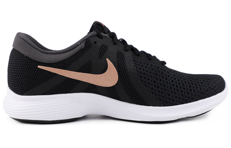 Женские кроссовки Nike REVOLUTION 4 (черно-бронзовая) — фото 2