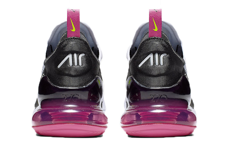 Мужские кроссовки Nike Air Max 270 (серо-розовые) — фото 4