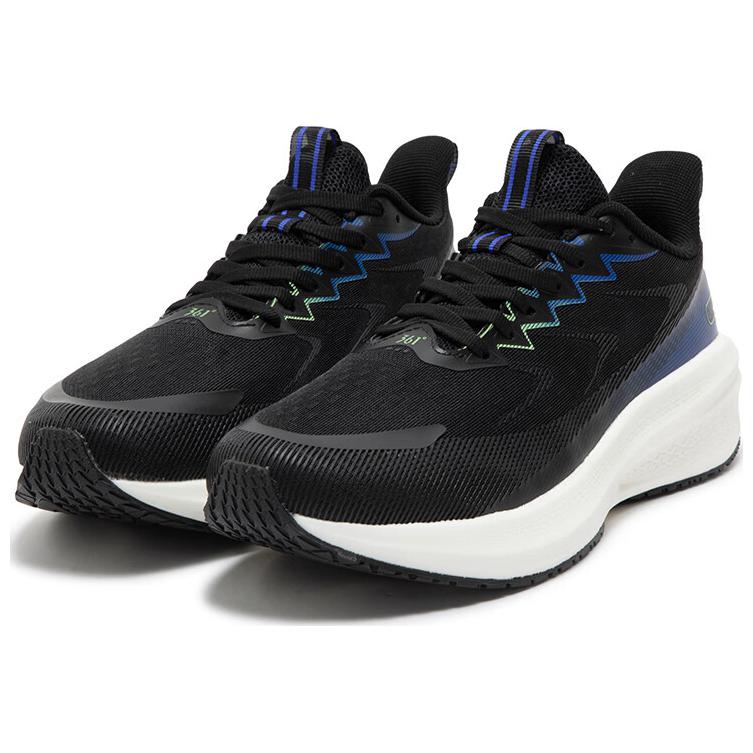 361° Cushioning Low top Running Shoes Men’s Black Blue