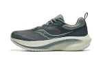 Saucony Surge 3 Cushioning Low top Casual Running Shoes Men's Green Gray