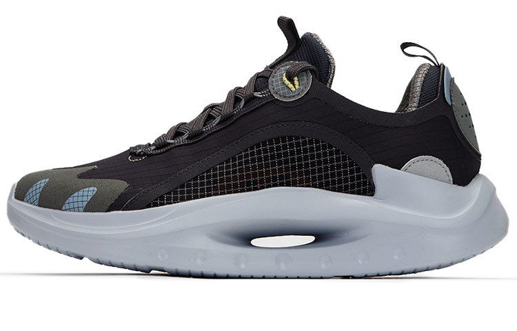 Li Ning Apocalypse Tianqi Cushioning Rebound Low top Running Shoes Men’s Landmark Gray