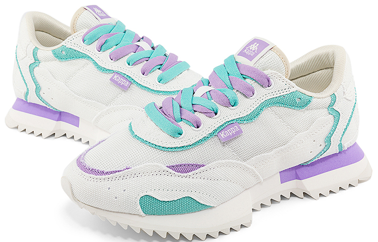 Kappa Fabric Slip Resistant Abrasion Resistant Slip Resistant Abrasion Resistant Low top Running Shoes Women’s