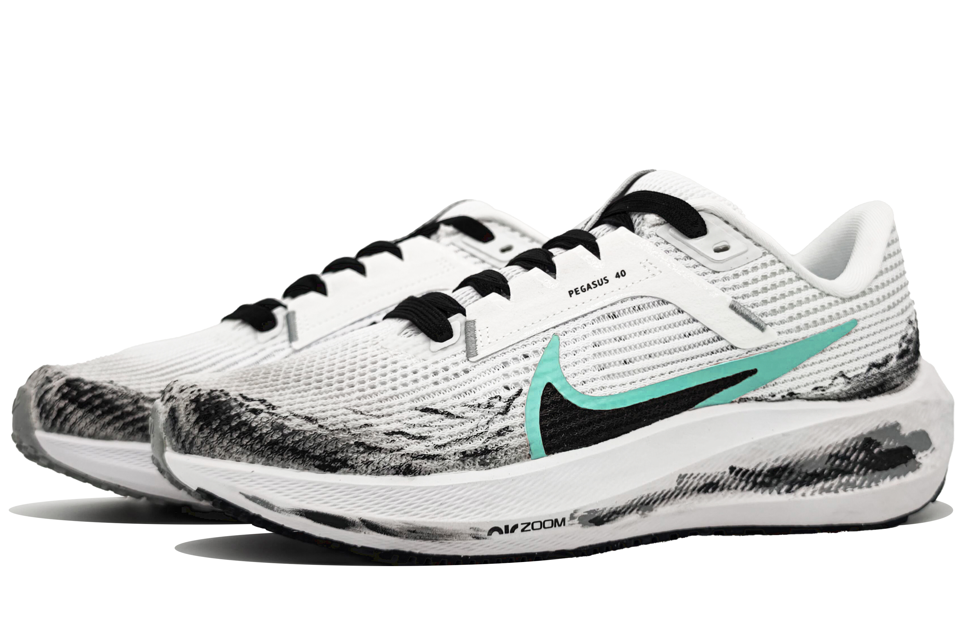 Nike Air Zoom Pegasus 40 Abrasion Resistant Breathable Abrasion Resistant Breathable Low top Casual Running Shoes Men’s