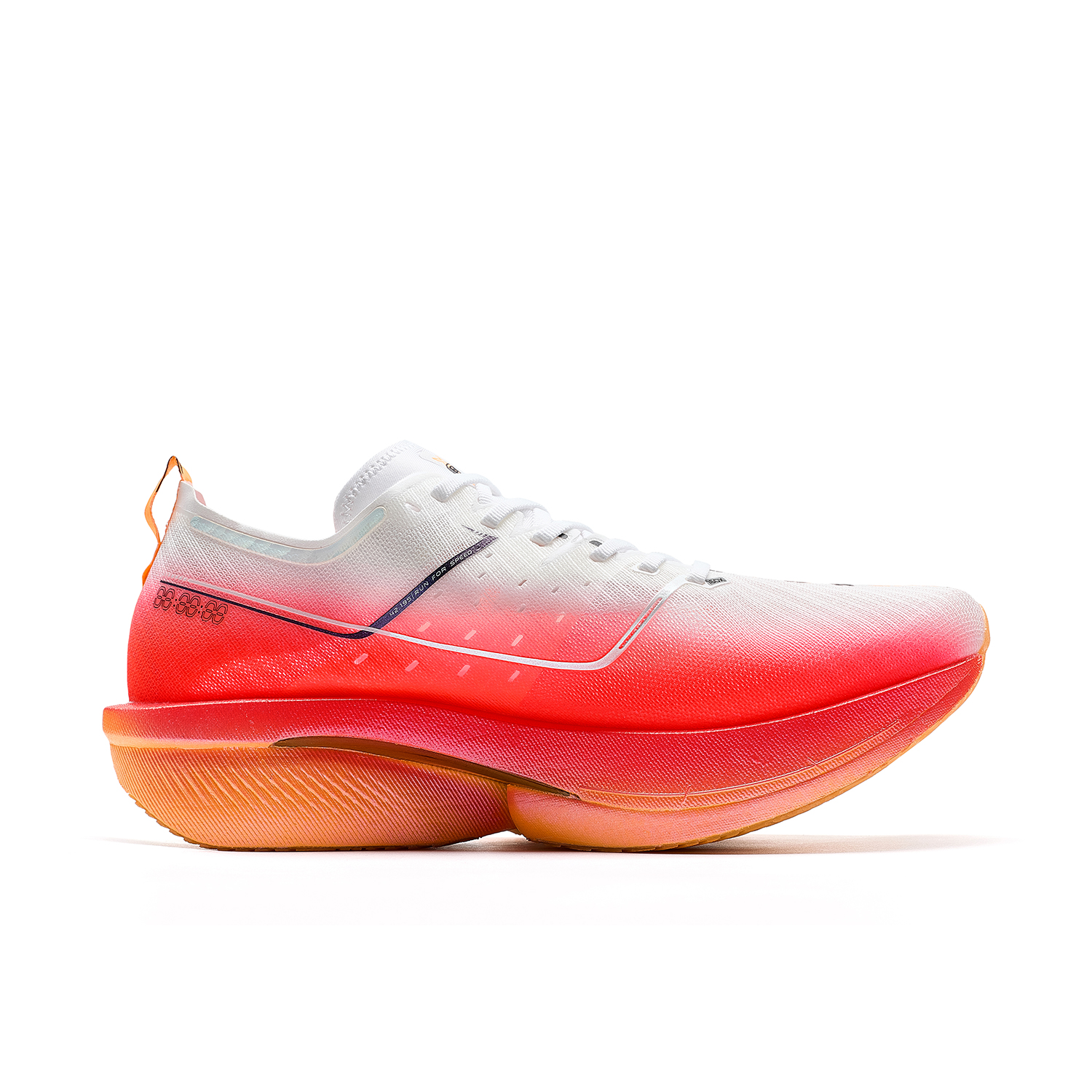 XTEP 160X 6.0 Pro Fabric Low top Carbon Plate Running Shoes Men’s Red White