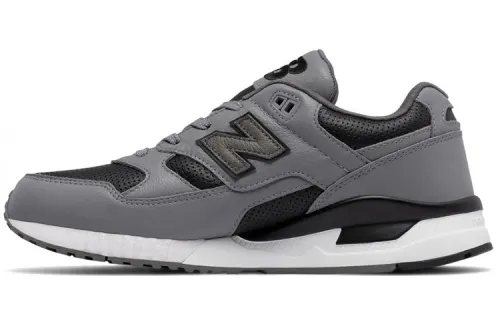 530 New Balance 'Lux Leather - Steel Grey Black'