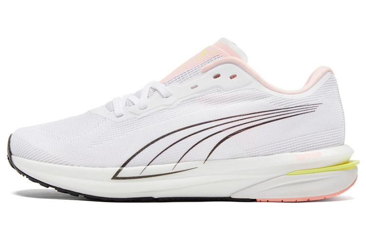 PUMA Velocity Nitro 'White Elektro Peach' Women's
