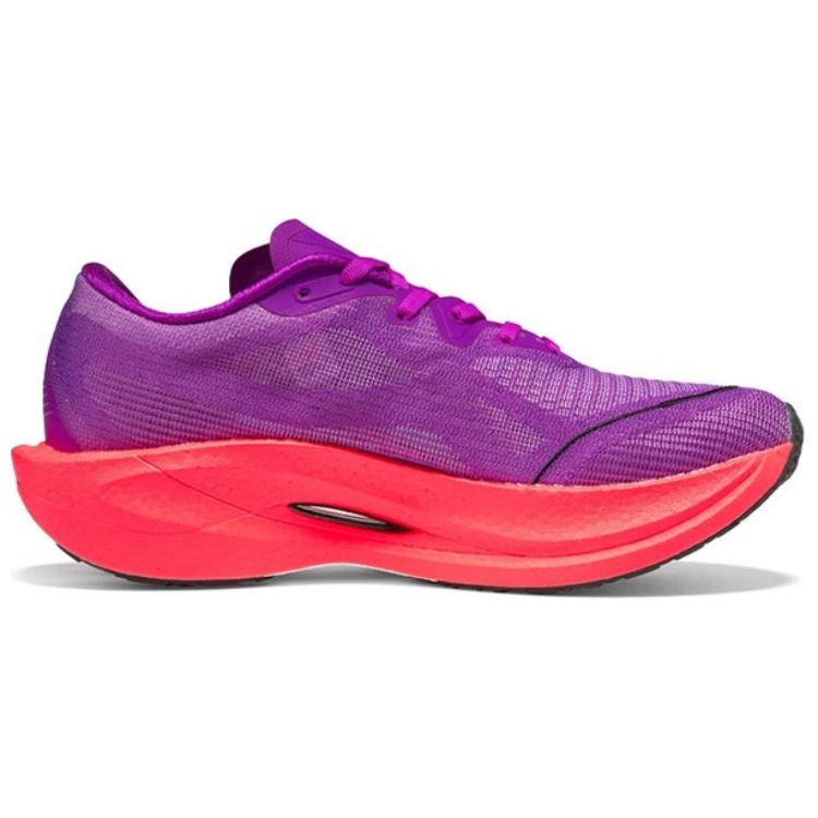 361° Slip Resistant And Breathable Coverage Low top Casual Sprint Running Shoes Men’s Purple Red Mismatched