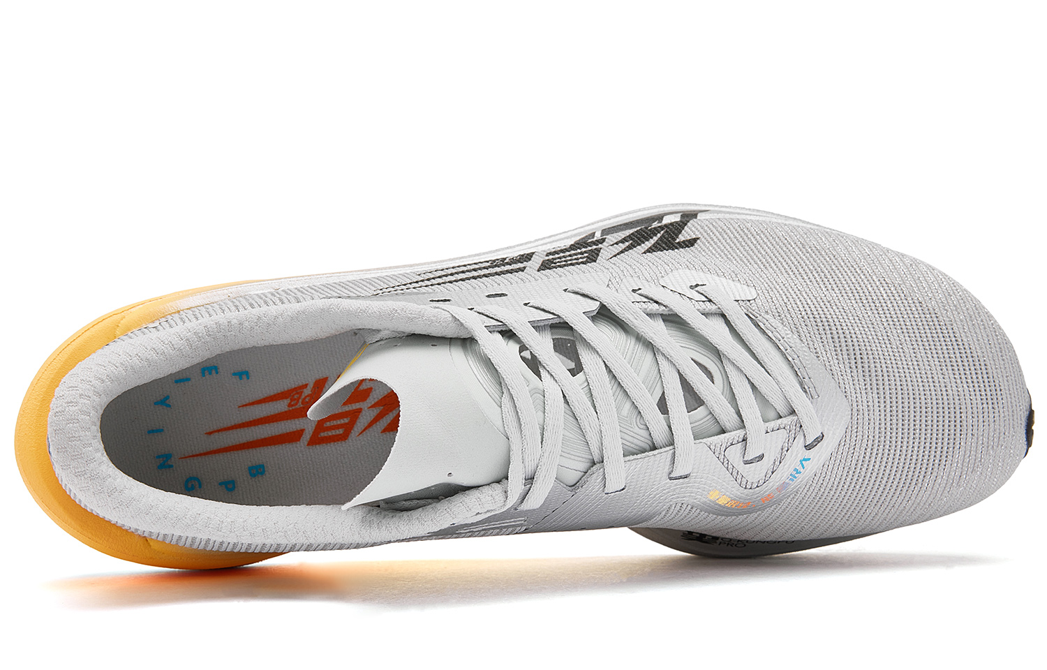 QIAODAN Feiying PB4.0 Running Shoes Women’s Low Top Gray Silver Atomic Orange
