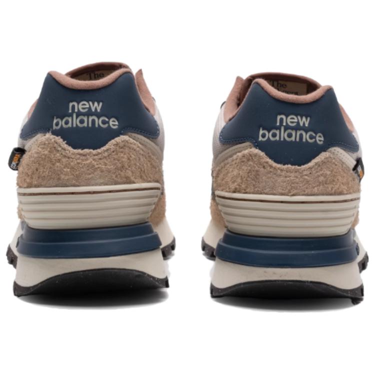 New Balance NB 574 Low top Casual City Commuting Running Shoes Unisex Beige Blue