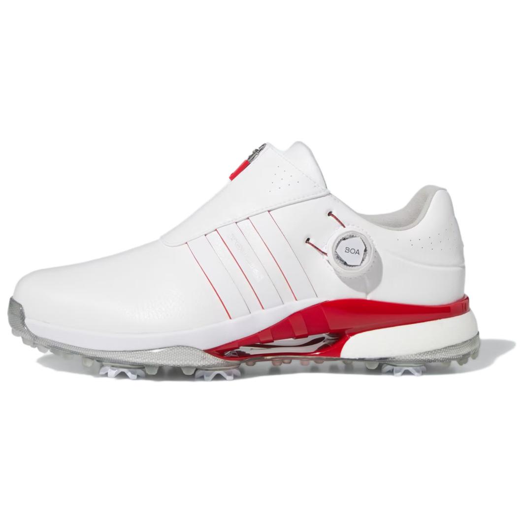 Adidas Tour360 Slip Resistant Abrasion Resistant Slip Resistant Abrasion Resistant Low top Golf Shoes Men's White