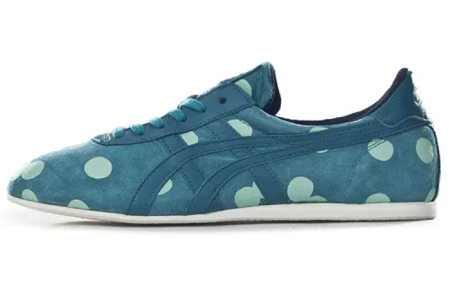 Onitsuka Tiger Tai Chi Leather Athleisure Abrasion Resistant Low top Running Shoes Women's Azure Blue