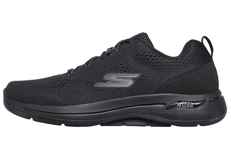 Skechers Go Walk Arch Fit Running Shoes Men’s Low Top Black