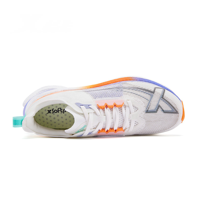 XTEP Cushioning Slip Resistant Abrasion Resistant Breathable Lightweight Rebound Low top Running Shoes Men’s
