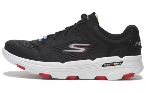 Skechers GO RUN 7.0 Comfortable Cushioning, Wear Resistant Low top Running Shoes Men's Black