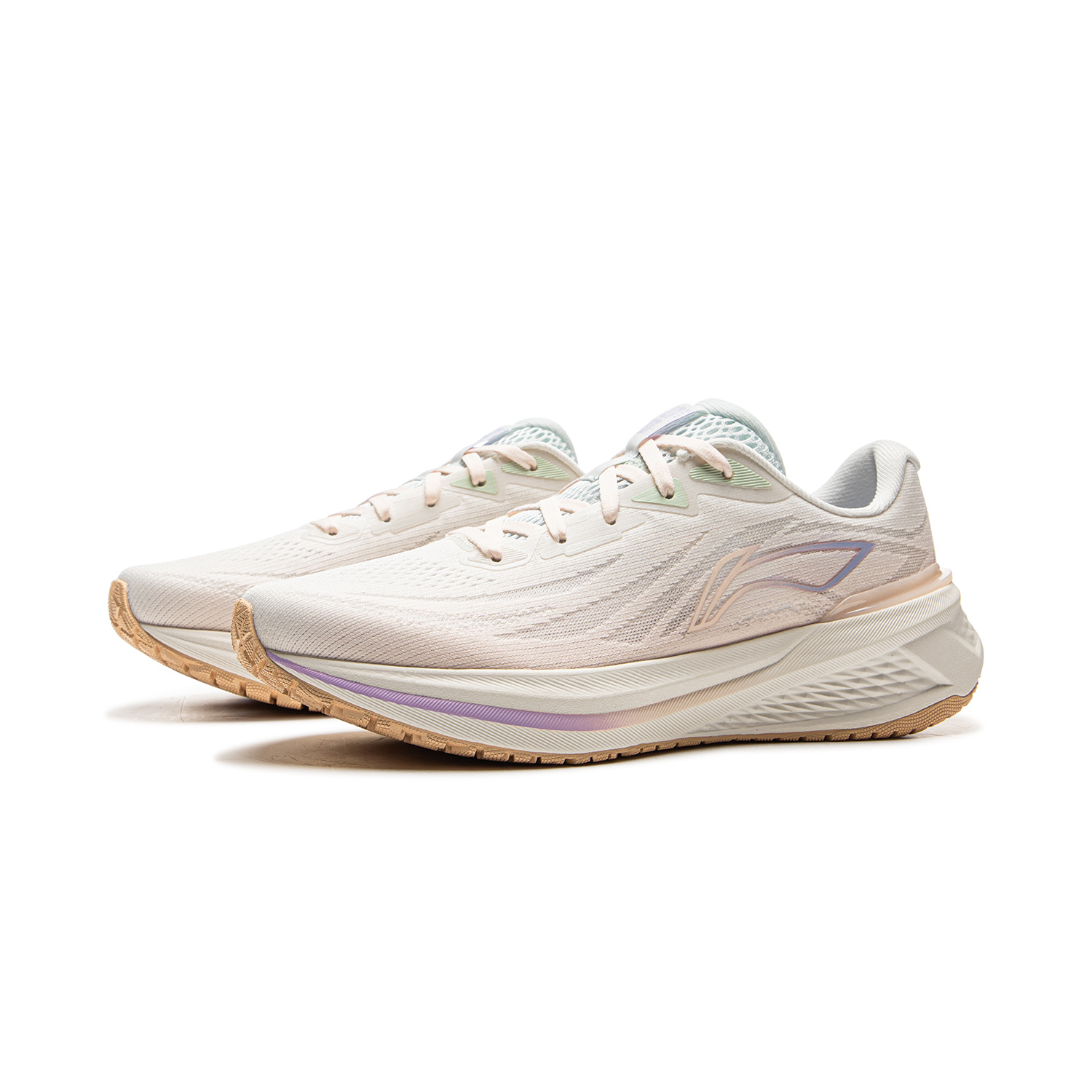 Li Ning My Leap 3.0 Cushioning Slip Resistant Abrasion Resistant Breathable Low top Casual Running Shoes Women’s