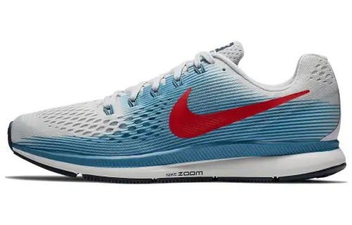 Nike Pegasus 34 versatile casual non-slip wear-resistant low-top running shoes men's blue