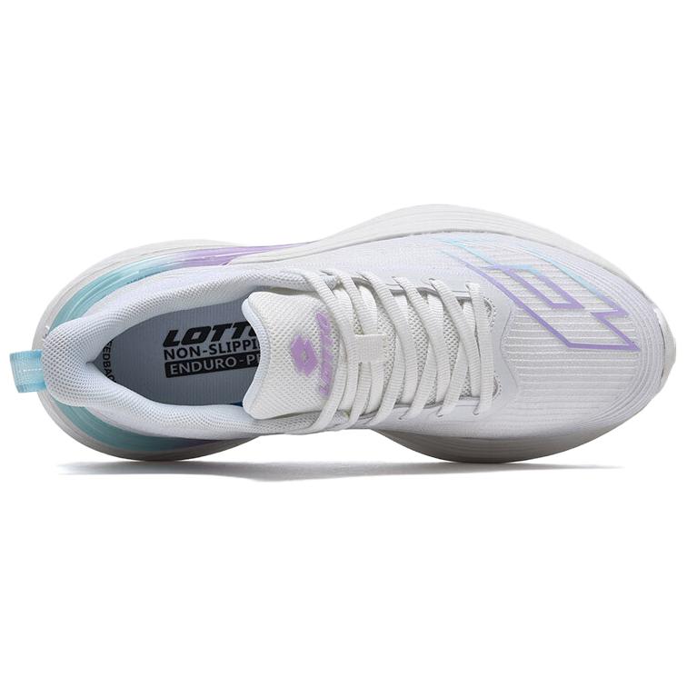 LOTTO Cushioning Slip Resistant Abrasion Resistant Low top Running Shoes Women’s White