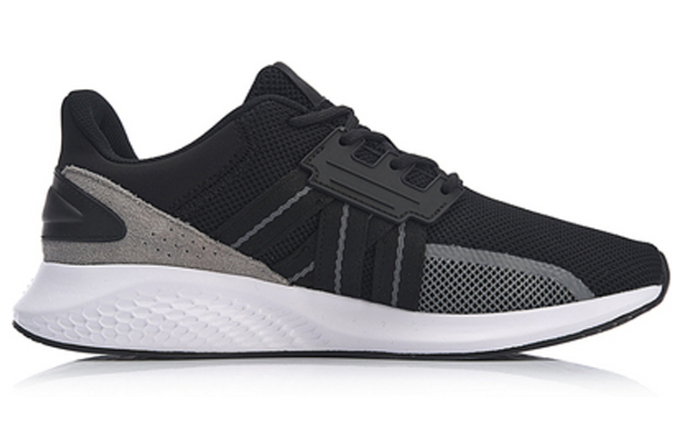 Li Ning Xingcheng 2 Support Low top Running Shoes Unisex Black Gray