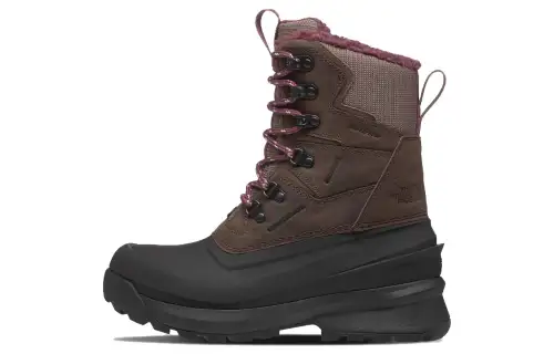 THE NORTH FACE Chilkat 5 Chilkat V 400 Thermal Abrasion Resistant Comfortable Knee High Outdoor Boots Women's Brown
