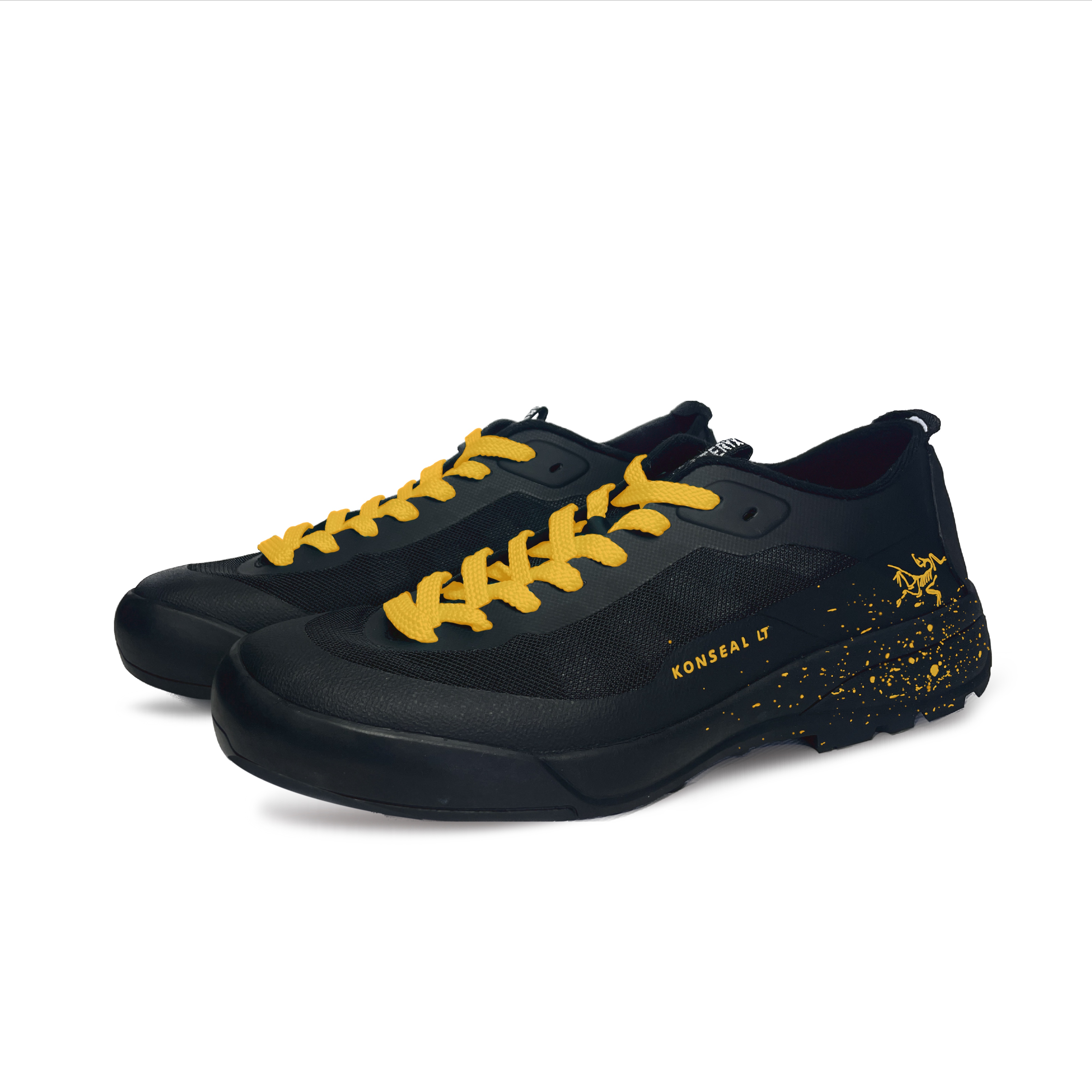 Arc'teryx Konseal Lt Low top Running Shoes Unisex Black Yellow