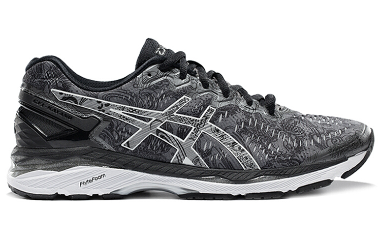 Мужские кроссовки ASICS Gel-Kayano 23 (угольно-серые) — фото 2