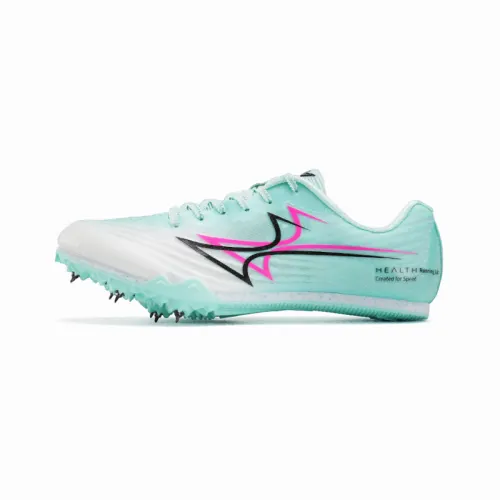 HEALTH Fabric Slip Resistant And Breathable Low top Casual Running Shoes Unisex Elegant Blue