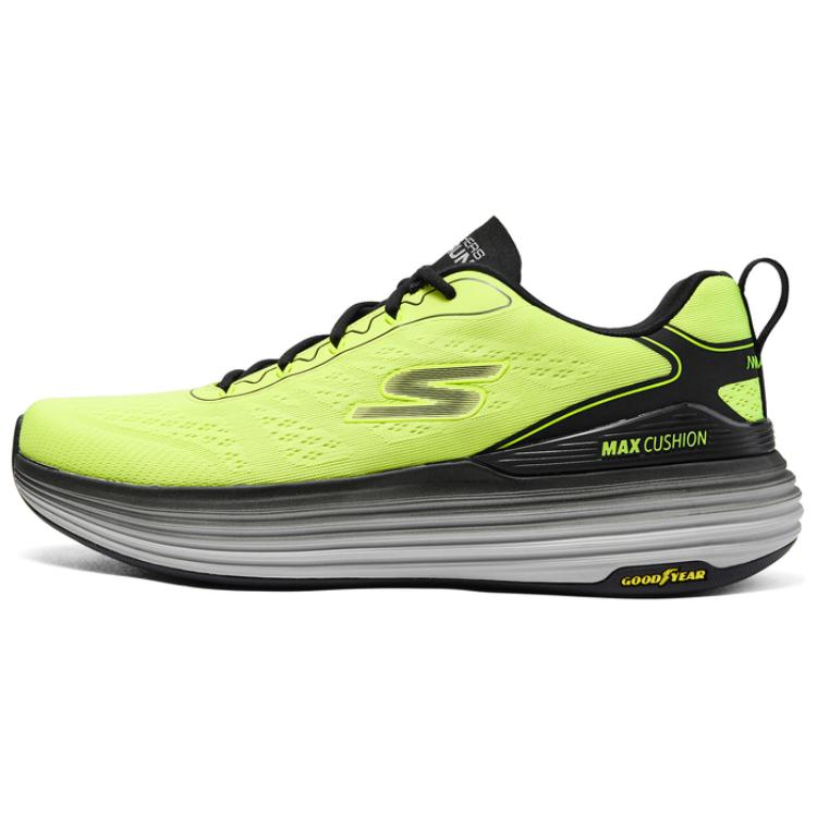 Skechers Abrasion Resistant Low top Casual Running Shoes Men’s Yellow Black