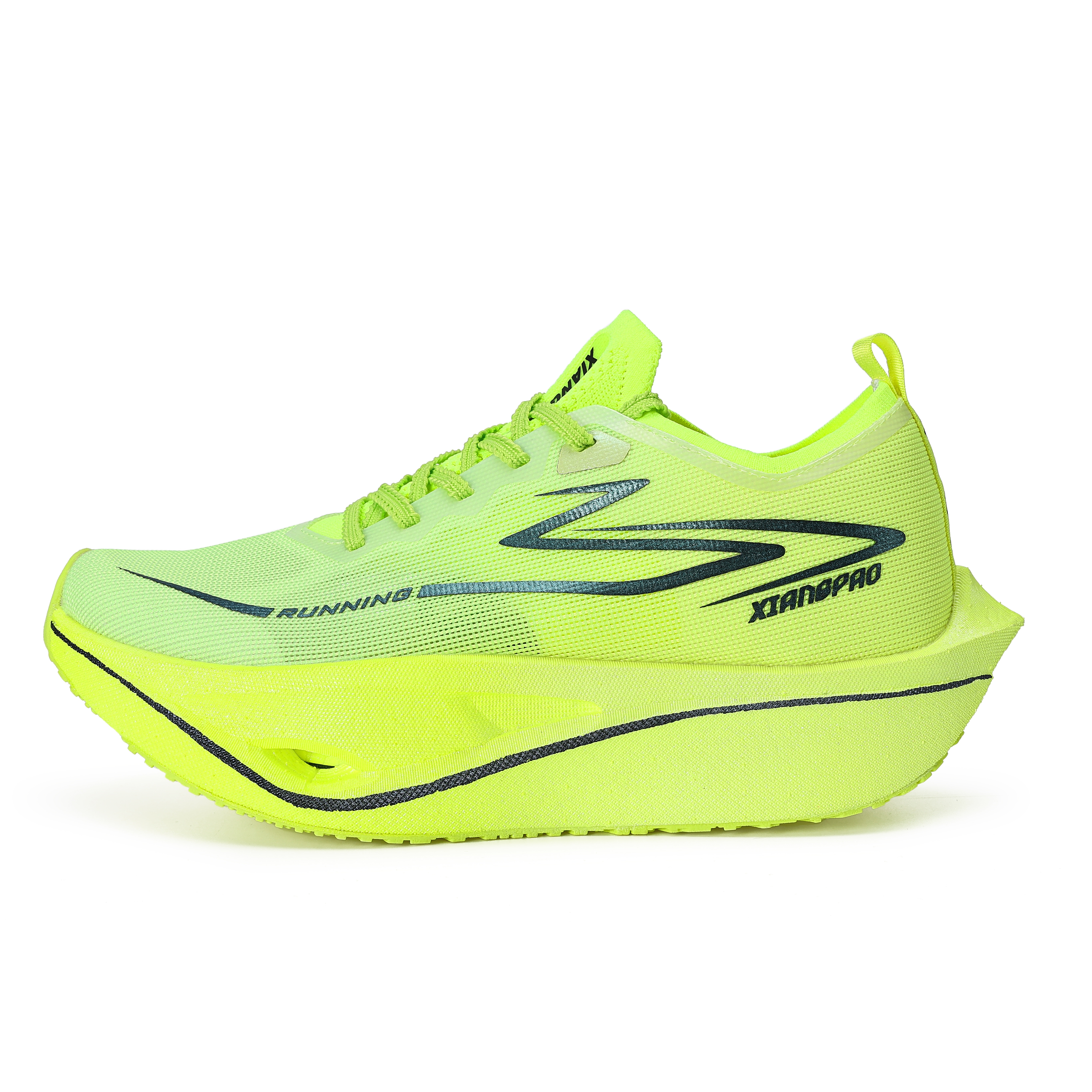XIANGPAO Low top Genuine Carbon Plate Running Shoes Unisex Court Grass Green