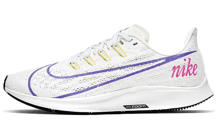 Nike Air Zoom Pegasus 36 White Psychic Purple Women's
