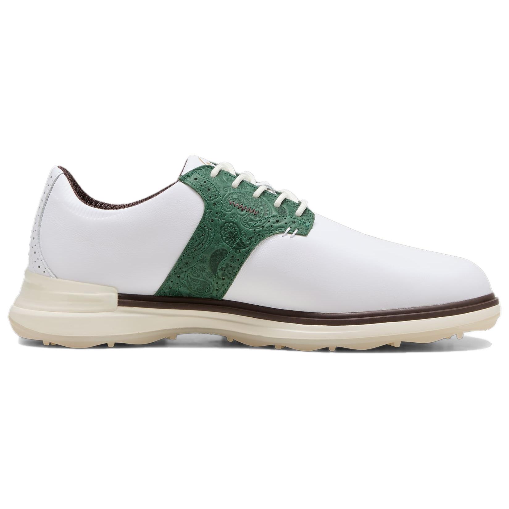 PUMA X Quiet Golf Club Avant ‘White Deep Forest’