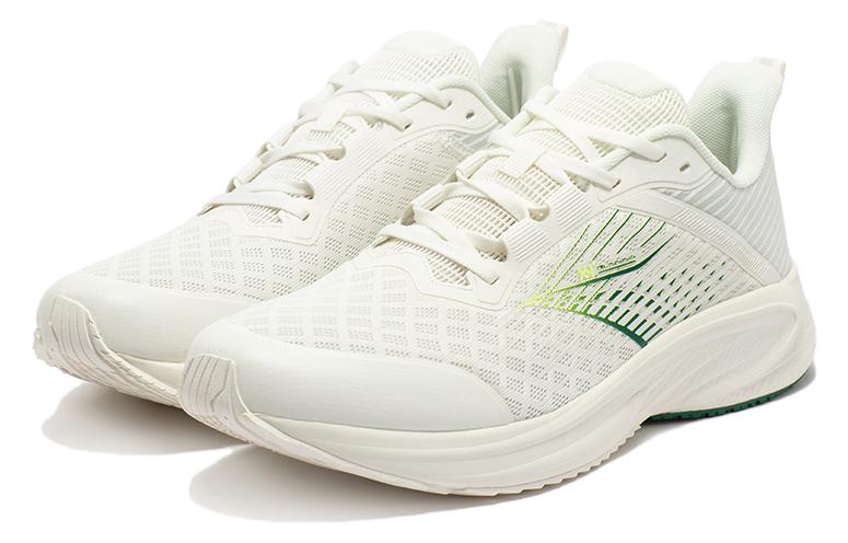 361° Cushioning Slip Resistant Abrasion Resistant Low top Running Shoes Men’s White Yellow