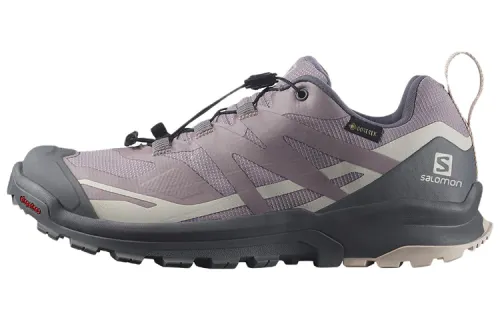 SALOMON Xa Rogg 2 Gore Te Trail Running Abrasion Resistant Low top Running Shoes Women's Light Purple